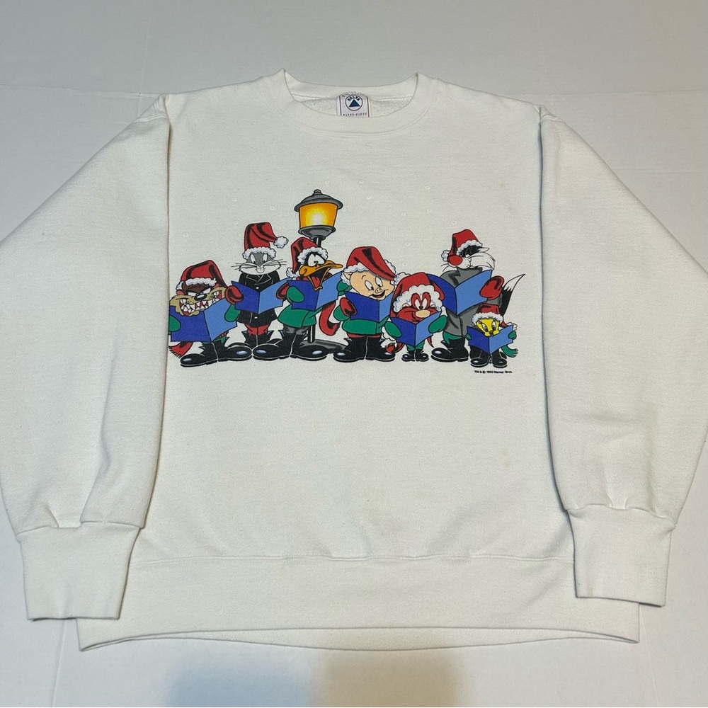 Vintage Delta Christmas Looney Tunes 1993 Shirt